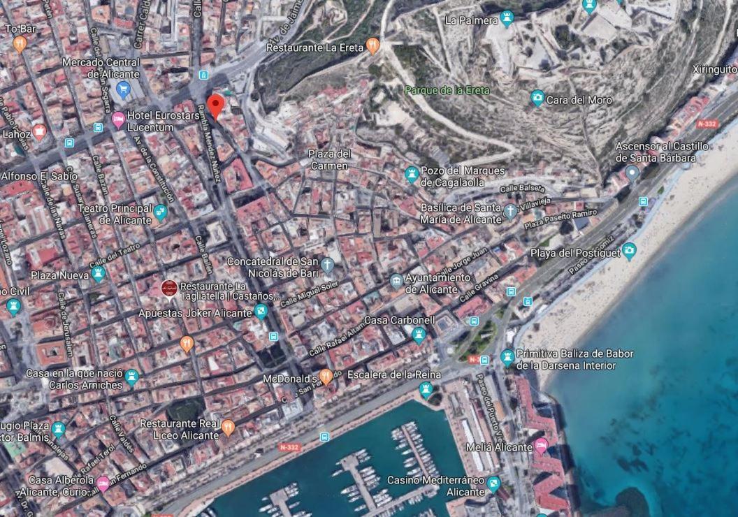 Apartamento Grande-Centro Barrio Playa Alicante Zewnętrze zdjęcie